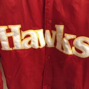 Atlanta Hawks Hardwood Classics Throwback Jacket